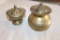 (2) Incense Pots, Made in India