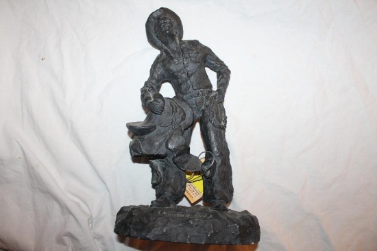 "Another Day " Sculpture by Billy Burns, 13"hx7"