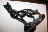 Dog Sculpture, Plaster, 18
