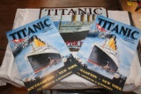 Titanic, Lusitania Books, Metal Repro Ship Signs