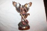 St Michael Warrior Sculpture, Bradford Exchange, 67364, 10