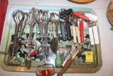 Old Kitchen Tools, Can Openers, Egg Beaters