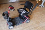 Golden Lite Rider Mobility Scooter, GL141, 4 Wheel, Charger, Owners Manual, Works, Tested,