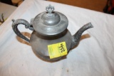 Silver Teapot, Hinged Lid, 8