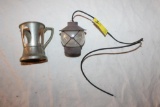 Lamp with wire cord, Holder