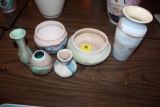 (6) Pcs Nemadji Pottery