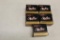 (5) BOXES OF 9MM LUGER PMC GOLD STARFIRE CENTERFIRE PISTOL CARTRIDGES