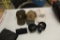 (2) SETS OF EAR PROTECTION, (2) BROWNING CAPS, KIMBER CAP