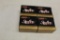 (4) BOXES OF 380 AUTO PMC GOLD STARFIRE CENTERFIRE PISTOL CARTRIDGES