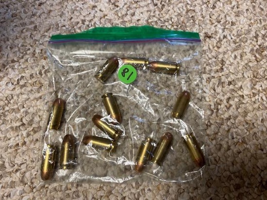 (13) 45 AUTO SHELLS, PNC ON SHELLS, ALL FOR ONE MONEY