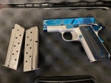 KIMBER SAPPHIRE ULTRA II SPECIAL EDITION 9MM HANDGUN WITH 3 CLIPS AND HARDCASE, SN KSU1319