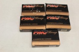 (5) BOXES OF 223 REMINGTON PMC BRONZE CENTERFIRE RIFLE CARTRIDGES