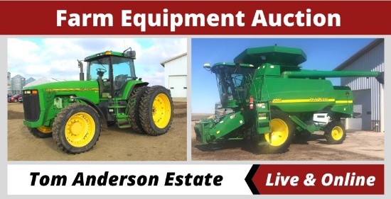 Tom Anderson Estate Farm Equipment Auction