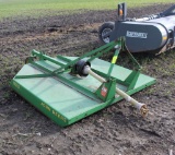 JOHN DEERE 603 3PT BRUSH MOWER, 6', REAR GAUGE WHEEL