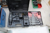 CRAFTSMAN 9.6V DRILL WITH CASE, GEAR WRENCHES