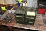 (2) AMMO BOXES