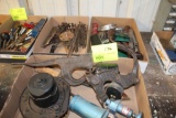 (3) BOXES OF MISC TOOLS