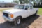 ***1987 Ford 4x2 F-350 4 Door Pickup, Vinyl Int, Brake Controller, 8' Box