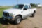 ****2002 Ford F-350 4x4 XLT Pickup, V10, Auto Trans, 4 Door Ext Cab, Short Box, Alum Wheels,