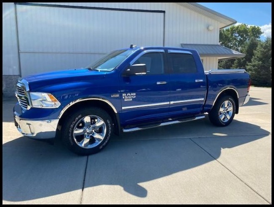 ***2018 Ram Big Horn 4 Door 4x4 1500 Pickup, 5.7L Hemi, 8 Speed Trans