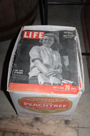 Box of LIFE Magazines