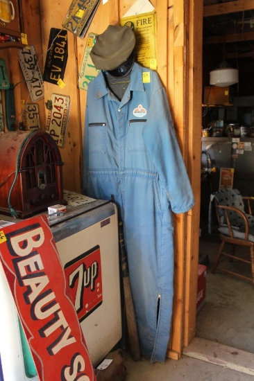 Amoco Coveralls with Cap