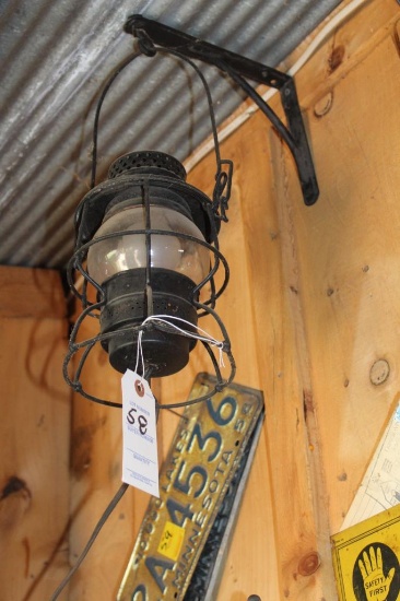 Railroad Lamp, Electrified