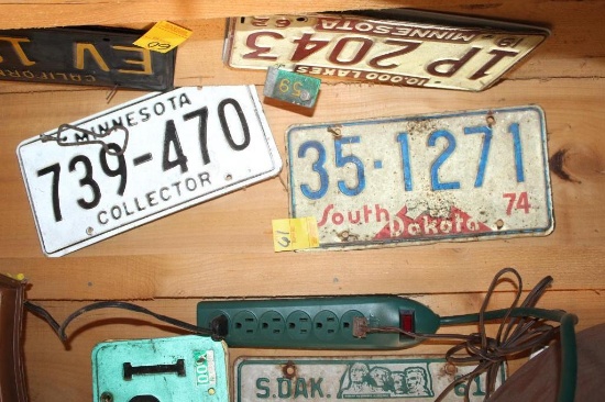 MN Collectors Plate, SD License Plate