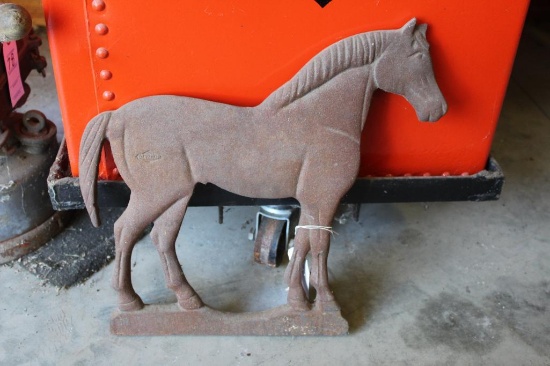 16" Cast Iron Horse Windmill Top, "Dempster"