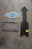 Chevrolet Metal Homemade Sign, 12