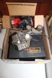 Kodak Camera, Antique Binoculars, Antique Lamp