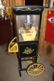 Old Fashioned Movie Time Popcorn Popper on Stand