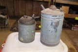 Small Antique Fuel Cans