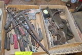 Screwdrivers, Leather Punch, Adjustable Wrench, Misc