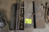 (2) Metal Toolboxes, Doorknobs, Blacksmith Tools, Misc