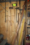 (4) Axes, Nail Puller, Misc Tools