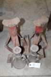 (2) Screw Jacks and Jack Stands