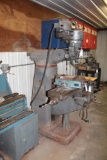 1958 Bridgeport 1HP Horizontal Milling Machine, 3PH, 42