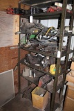 Rest of Contents of Shelves Including Heads, Hyd Hoses, Crank Shafts