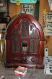 GE AM/FM Wooden Radio