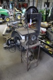 Small Band Saw With Electric Motor On Stand