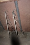 (2) Wall Mount Sign Hangers, Approx 30