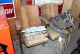 (2) Antique Theater Seats