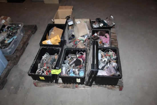 Pallet of Misc Parts, Motor Wiring
