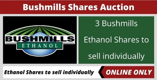 ONLINE ONLY BUSHMILLS SHARES AUCTION