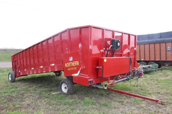 NORTHERN NST2215S SILAGE GRAIN TABLE, 22' USED ONCE, BRAND NEW