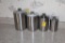 (4) PIECE STAINESS STEEL CANISTER SET