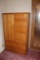 WOOD WARDROBE WITH 7 DRAWERS, APPROX 18 