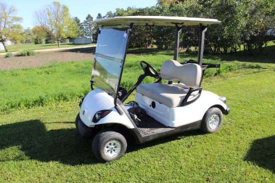 YAMAHA ELECTRIC GOLF CART WITH CANOPY