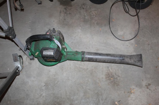 WEED-EATER, GAS POWERED BLOWER AND (2) YARD SPRAYERS
